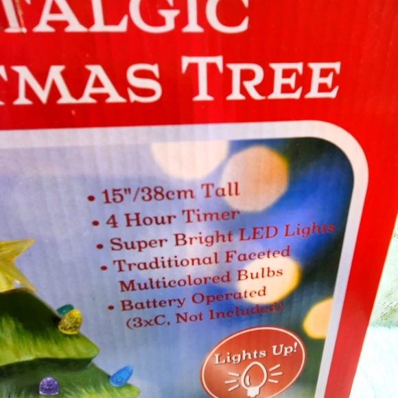 Nostalgic Ceramic Christmas Tree - Picture 6 of 7